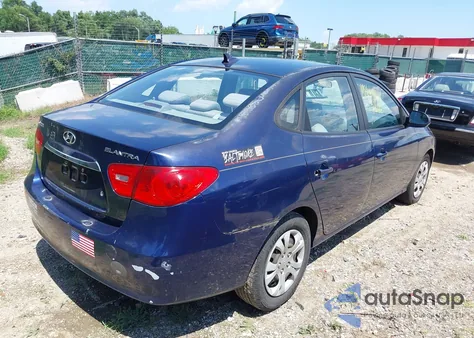 2010 Hyundai Elantra Gls из США, поврежденный, VIN KMHDU4AD6AU830311